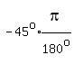 -45%5Eo%2Aexpr%28pi%5E%22%22%2F180%5Eo%29