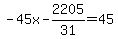 -45x-2205%2F31=45