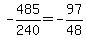 -485%2F240=-97%2F48