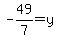 -49%2F7=y