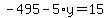-495-5%2Ay=15