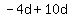 -4d%2B10d