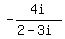 -4i%2F%282-3i%29