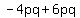 -4pq%2B6pq