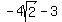 -4sqrt%282%29-3%0D%0A