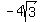 -4sqrt%283%29