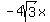 -4sqrt%283%29x