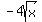 -4sqrt%28x%29