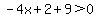 -4x%2B2%2B9%3E0