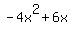 -4x%5E2%2B6x