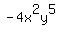 -4x%5E2y%5E5