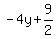 -4y%2B9%2F2