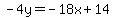 -4y=-18x%2B14