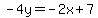 -4y=-2x%2B7