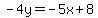 -4y=-5x%2B8