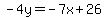 -4y=-7x%2B26