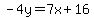 -4y=7x%2B16