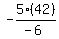 -5%2A%2842%29%2F%28-6%29