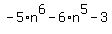 -5%2An%5E6-6%2An%5E5-3