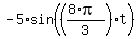 -5%2Asin%28%28%288%2Api%29%2F3%29%2At%29%29