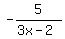 -5%2F%283x-2%29