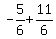 -5%2F6%2B11%2F6