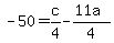 -50=+c%2F4+-+%2811a%29%2F4