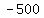 -500