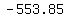 -553.85