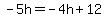 -5h=-4h%2B12