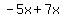 -5x%2B7x