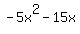 -5x%5E2-15x