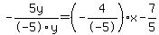 -5y%2F-5y=%28-4%2F-5%29x-7%2F5