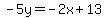 -5y=-2x%2B13