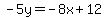 -5y=-8x%2B12