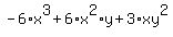 -6%2Ax%5E3%2B6%2Ax%5E2%2Ay%2B3%2Axy%5E2