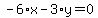 -6%2Ax-3%2Ay=0