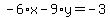 -6%2Ax-9%2Ay=-3