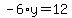 -6%2Ay=12
