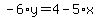 -6%2Ay=4-5%2Ax