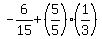 -6%2F15%2B%285%2F5%29%281%2F3%29