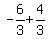 -6%2F3%2B4%2F3