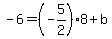 -6=%28-5%2F2%298%2Bb
