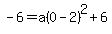 -6=+a%280+-2%29%5E2+%2B6