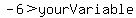 -6%3EyourVariable