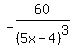 -60%2F%285x-4%29%5E3