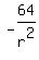 -64%2Fr%5E2