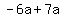 -6a%2B7a