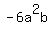 -6a%5E2b