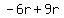 -6r%2B9r